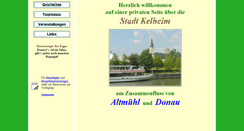 Desktop Screenshot of kehlheim.de