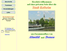 Tablet Screenshot of kehlheim.de